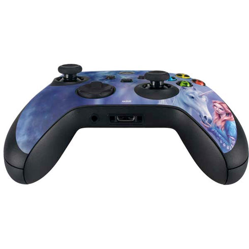 Rachel Anderson Rhiannon Fairy and Unicorn Xbox Series X Controller Skin