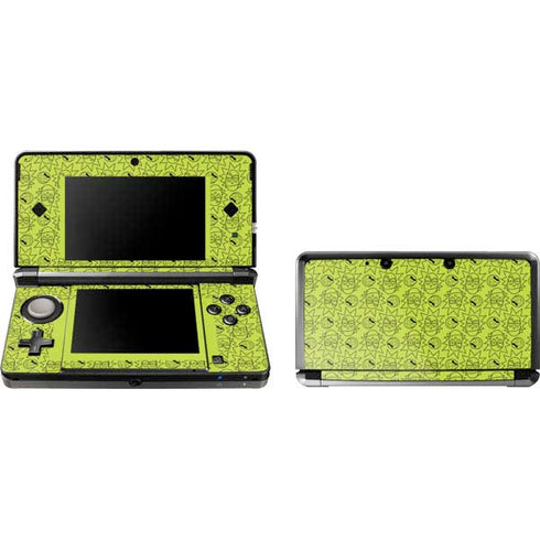 Adult Swim Rick and Morty Rick and Morty All Over Print 3DS (2011) Skin