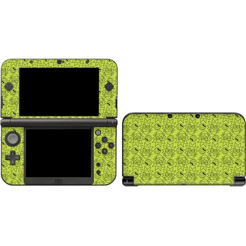 Adult Swim Rick and Morty Rick and Morty All Over Print 3DS XL 2015 Skin