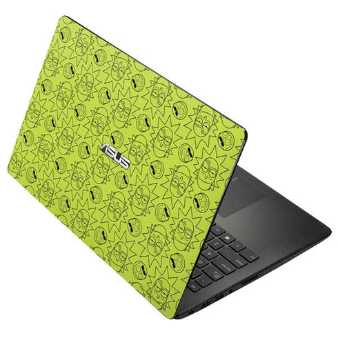 Adult Swim Rick and Morty Rick and Morty All Over Print Asus X502CA 15.6 Skin