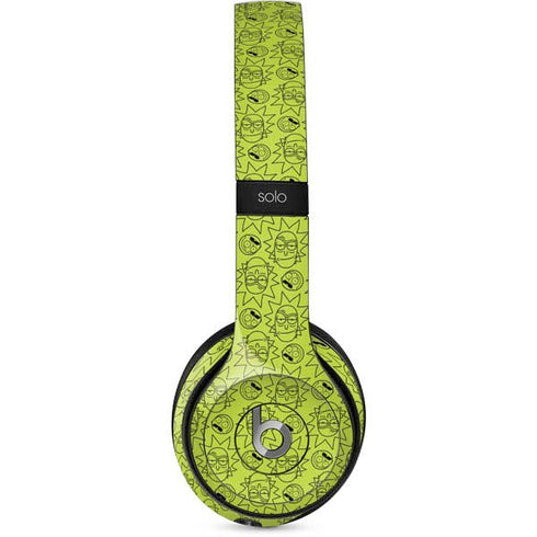 Adult Swim Rick and Morty Rick and Morty All Over Print Beats Solo 2 Wired Skin