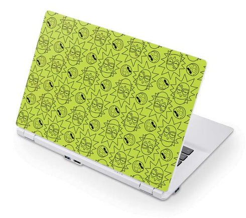 Adult Swim Rick and Morty Rick and Morty All Over Print Acer Chromebook Skin