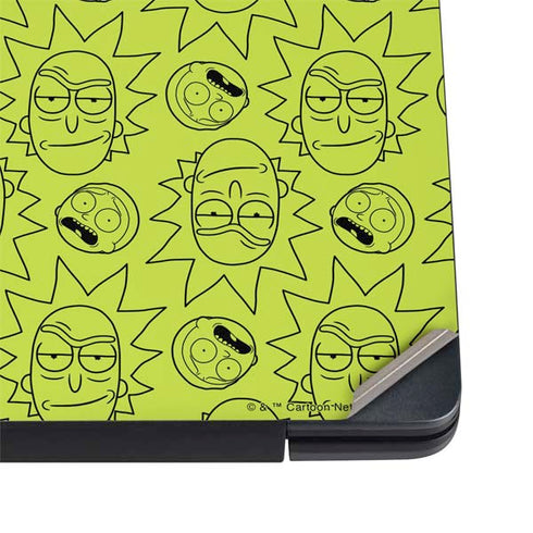 Adult Swim Rick and Morty Rick and Morty All Over Print Dell Vostro Skin