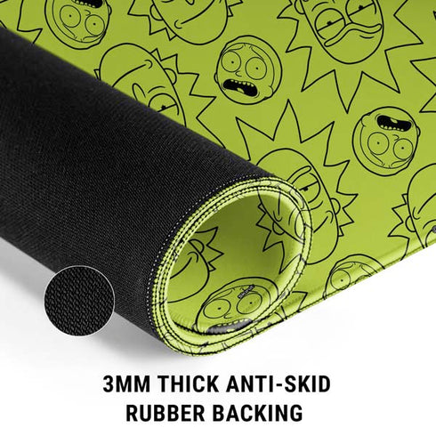 Adult Swim Rick and Morty Rick and Morty All Over Print Gaming Mouse Pad