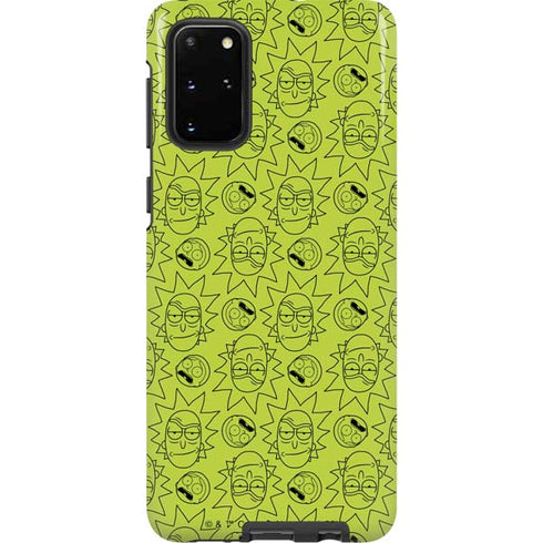 Adult Swim Rick and Morty Rick and Morty All Over Print Galaxy S20 Plus Pro Case