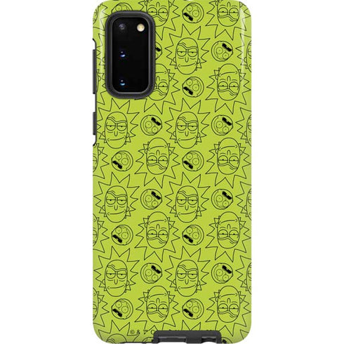 Adult Swim Rick and Morty Rick and Morty All Over Print Galaxy S20 Pro Case