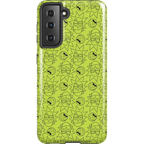 Adult Swim Rick and Morty Rick and Morty All Over Print Galaxy S21 5G Pro Case