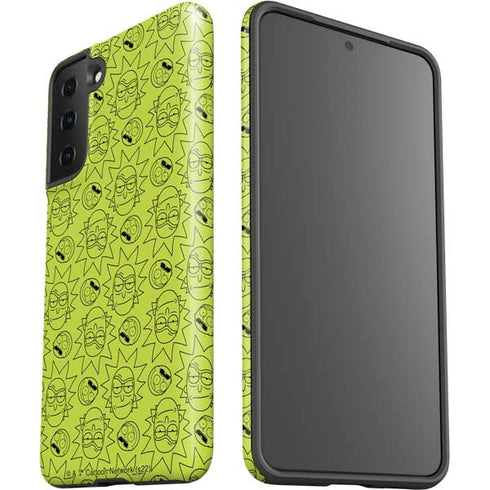 Adult Swim Rick and Morty Rick and Morty All Over Print Galaxy S21 FE Pro Case