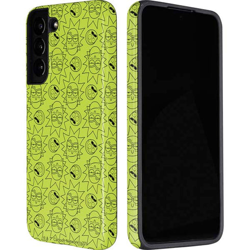 Adult Swim Rick and Morty Rick and Morty All Over Print Galaxy S22 Plus Pro Case