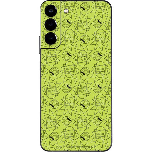 Adult Swim Rick and Morty Rick and Morty All Over Print Galaxy S22 Plus Skin