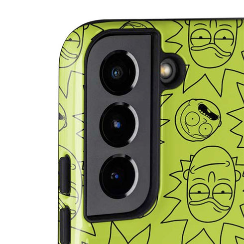 Adult Swim Rick and Morty Rick and Morty All Over Print Galaxy S22 Pro Case