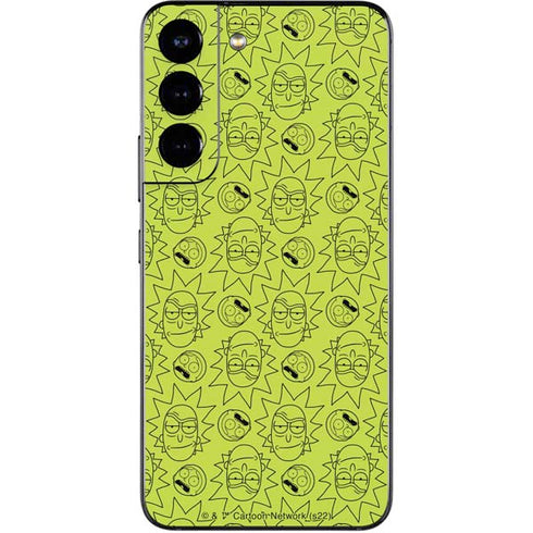 Adult Swim Rick and Morty Rick and Morty All Over Print Galaxy S22 Skin