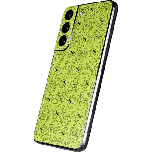 Adult Swim Rick and Morty Rick and Morty All Over Print Galaxy S22 Skin