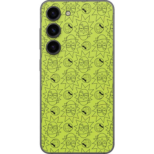 Adult Swim Rick and Morty Rick and Morty All Over Print Galaxy S23 Skin