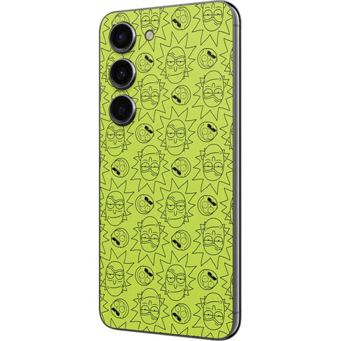 Adult Swim Rick and Morty Rick and Morty All Over Print Galaxy S23 Skin