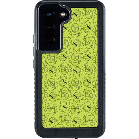 Adult Swim Rick and Morty Rick and Morty All Over Print Galaxy S23 Waterproof Case