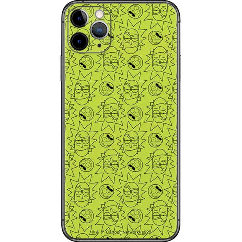 Adult Swim Rick and Morty Rick and Morty All Over Print iPhone 11 Pro Max Skin