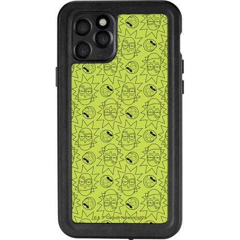Adult Swim Rick and Morty Rick and Morty All Over Print iPhone 11 Pro Waterproof Case