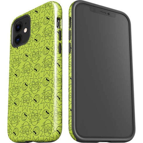 Adult Swim Rick and Morty Rick and Morty All Over Print iPhone 12 Impact Case