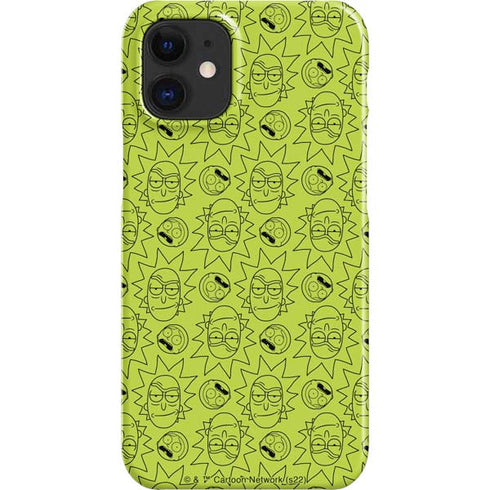 Adult Swim Rick and Morty Rick and Morty All Over Print iPhone 12 Mini Lite Case