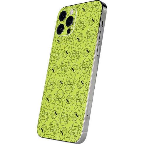 Adult Swim Rick and Morty Rick and Morty All Over Print iPhone 12 Pro Max Skin