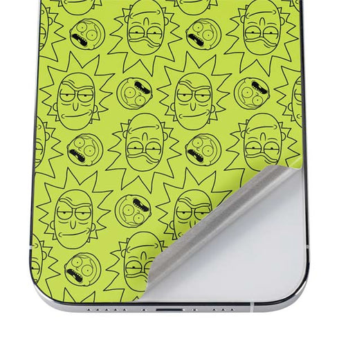 Adult Swim Rick and Morty Rick and Morty All Over Print iPhone 12 Pro Max Skin