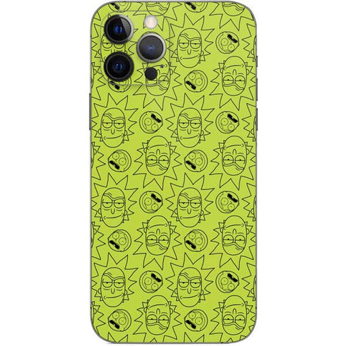 Adult Swim Rick and Morty Rick and Morty All Over Print iPhone 12 Pro Skin