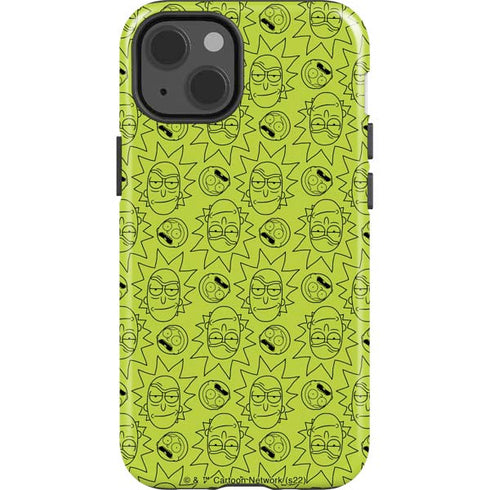 Adult Swim Rick and Morty Rick and Morty All Over Print iPhone 13 Impact Case