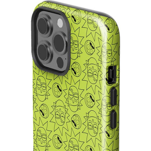 Adult Swim Rick and Morty Rick and Morty All Over Print iPhone 13 Pro Max Impact Case