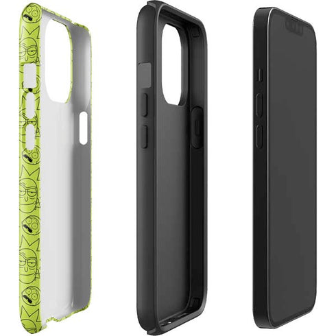 Adult Swim Rick and Morty Rick and Morty All Over Print iPhone 13 Pro Max Impact Case