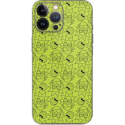 Adult Swim Rick and Morty Rick and Morty All Over Print iPhone 13 Pro Max Skin