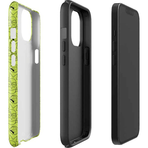 Adult Swim Rick and Morty Rick and Morty All Over Print iPhone 14 Impact Case