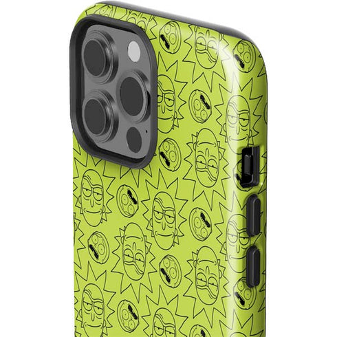 Adult Swim Rick and Morty Rick and Morty All Over Print iPhone 14 Pro Max Impact Case