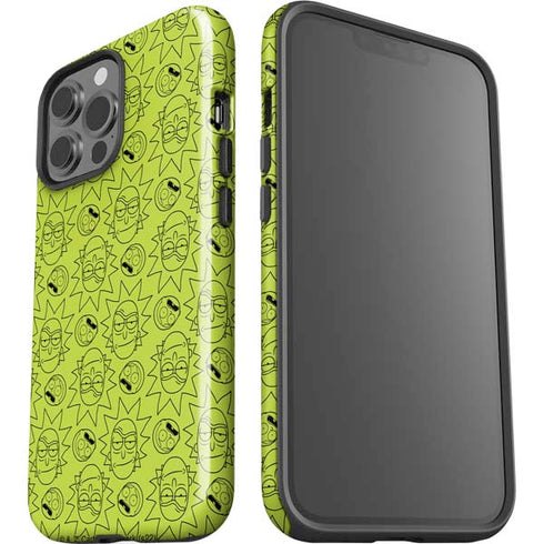 Adult Swim Rick and Morty Rick and Morty All Over Print iPhone 15 Pro Max Impact Case
