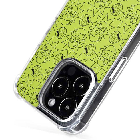 Adult Swim Rick and Morty Rick and Morty All Over Print iPhone 14 Pro Max MagSafe Case
