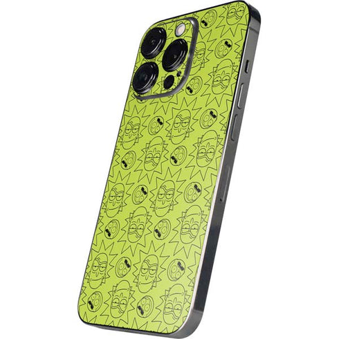 Adult Swim Rick and Morty Rick and Morty All Over Print iPhone 14 Pro Max Skin