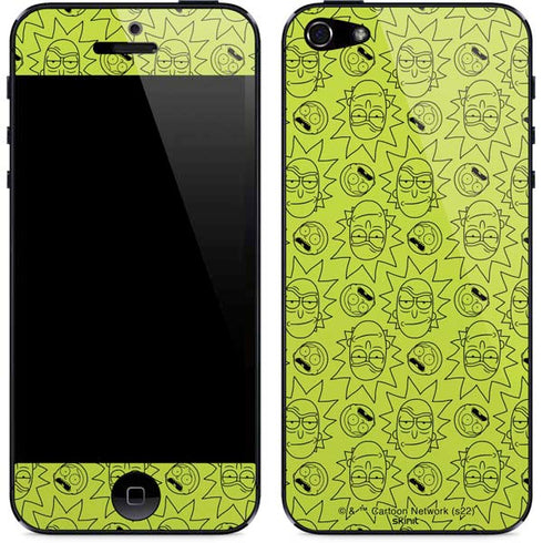 Adult Swim Rick and Morty Rick and Morty All Over Print iPhone 5/5s/5SE Skin