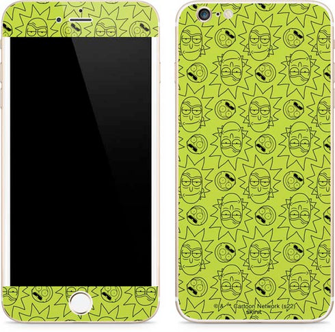 Adult Swim Rick and Morty Rick and Morty All Over Print iPhone 6/6s Plus Skin