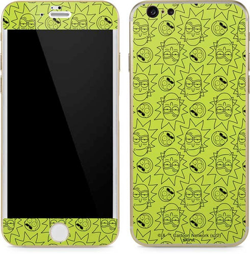 Adult Swim Rick and Morty Rick and Morty All Over Print iPhone 6/6s Skin