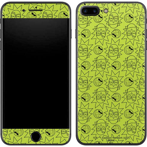 Adult Swim Rick and Morty Rick and Morty All Over Print iPhone 7 Plus Skin