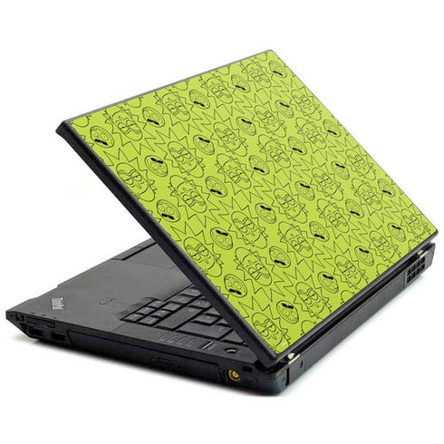 Adult Swim Rick and Morty Rick and Morty All Over Print Lenovo T420 Skin