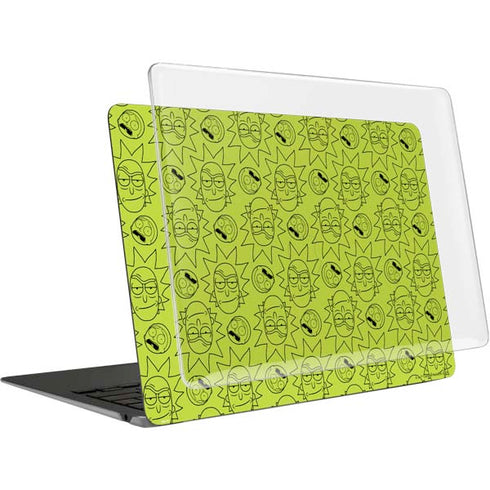 Adult Swim Rick and Morty Rick and Morty All Over Print MacBook Air 13in (2020) Case plus Skin