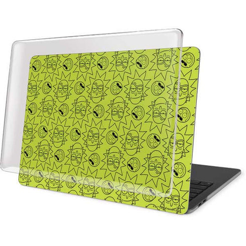 Adult Swim Rick and Morty Rick and Morty All Over Print MacBook Pro 15in (2016-19) Case plus Skin
