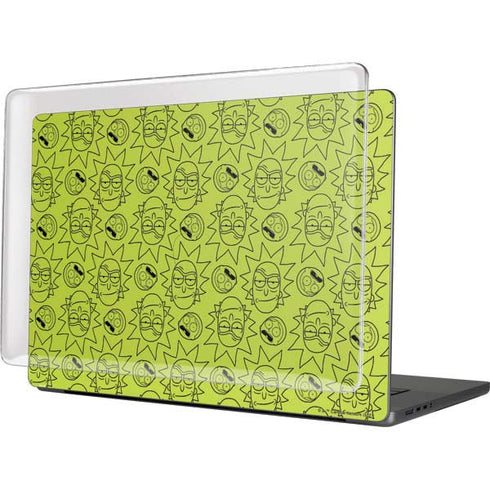 Adult Swim Rick and Morty Rick and Morty All Over Print MacBook Pro 16in (2021-25) Case plus Skin
