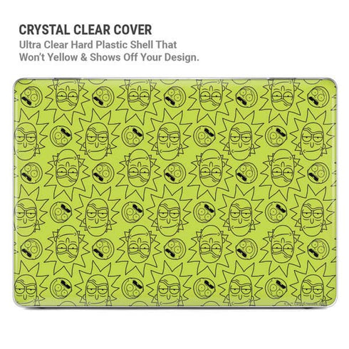 Adult Swim Rick and Morty Rick and Morty All Over Print MacBook Pro 16in (2021-25) Case plus Skin