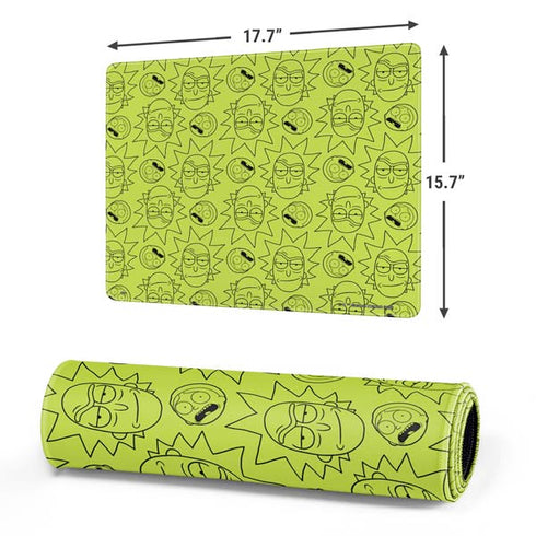 Adult Swim Rick and Morty Rick and Morty All Over Print Gaming Mouse Pad