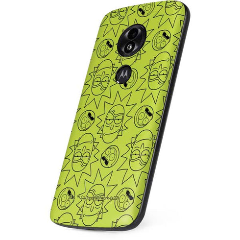 Adult Swim Rick and Morty Rick and Morty All Over Print Moto E5 Play Skin