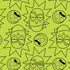 Adult Swim Rick and Morty Rick and Morty All Over Print Moto E5 Play Skin