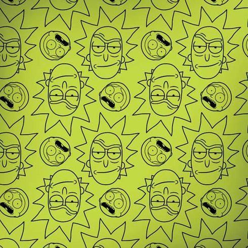 Adult Swim Rick and Morty Rick and Morty All Over Print Moto G6 Skin