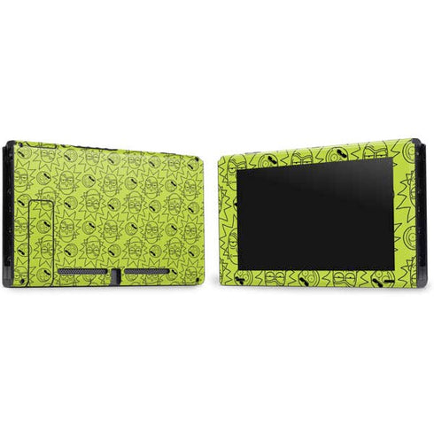Adult Swim Rick and Morty Rick and Morty All Over Print Nintendo Switch Bundle Skin